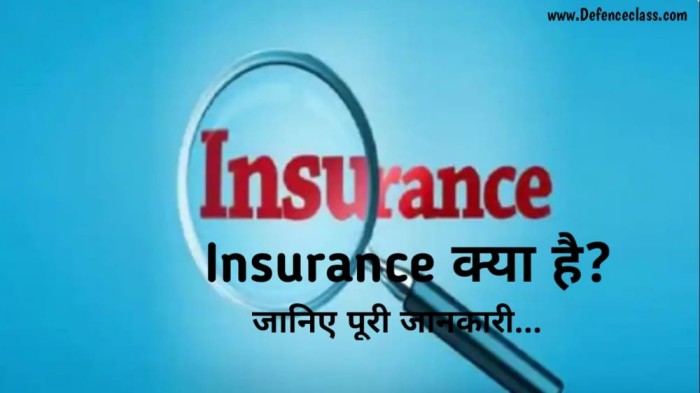 What is Insurence in Hindi